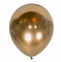 Латексна кулька Kalisan 12"(30 см)/70 Хром золото 8693295401069 \ 81 фото
