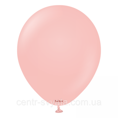 Латексна кулька Kalisan 12"(30 см) Пастель дитячий рожевий Standard Baby Pink 8693295201805 \ 39 фото