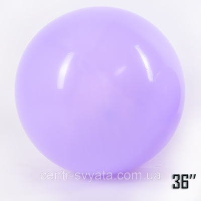 Латексна кулька Show 36" (90 см) Макарун бузковий 1453233538 фото