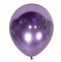 Латексна кулька Kalisan 12"(30 см)/76 Хром фіолетовий 8693295401212 \ 87 фото