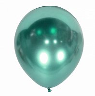 Латексна кулька Kalisan 12"(30 см)/74 Хром зелений 8693295401311 \ 85 фото