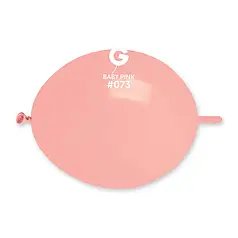 Латексна кулька лінколун Gemar 6"(16 см) /73 Пастель ніжно-рожевий 1788294504 фото