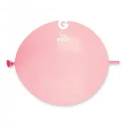 Латексна кулька лінколун Gemar 6"(16 см) /73 Пастель яскраво-рожевий 1788294655 фото