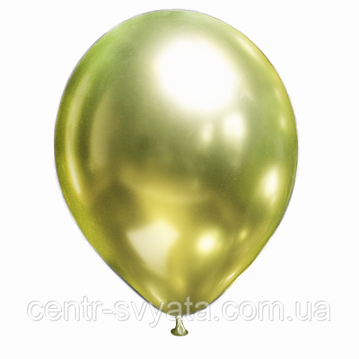 Латексний кулька Artshow 12" (30 см) Хром Фісташка Brilliance 1413962329 фото