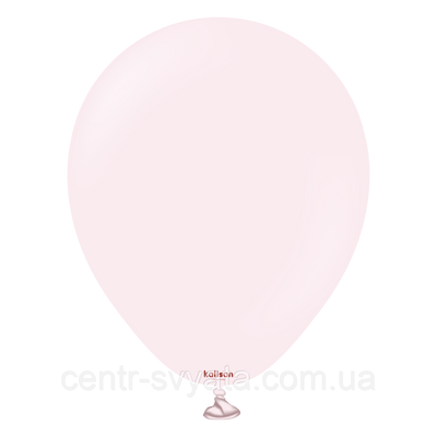 Латексна кулька 5"(12 см) Macaron Pale Pink - Макарун блідо-рожевий 8693296851894 \ 4-21-А4-8 фото