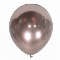 Латексна кулька Kalisan 12"(30 см)/71 Хром рожеве золото 8693295401366 \ 89 фото