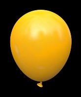 Латексна кулька Kalisan 12"(30 см) Пастель бурштиновий Standard Ocher/Amber 7 фото
