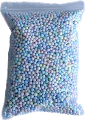 Пінопластові кульки 4-6 мм (500 мл) Макарун веселковий 47004 фото