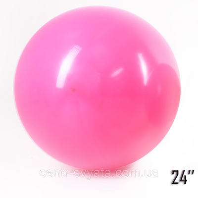 Латексна кулька Show 24"(60 см) Пастель темно-рожевий 1508011638 фото