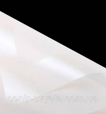 Плівка (калька) матова в рулоні "Біла з каймою", (58 см х 58 см) 5 листів 8000205 фото