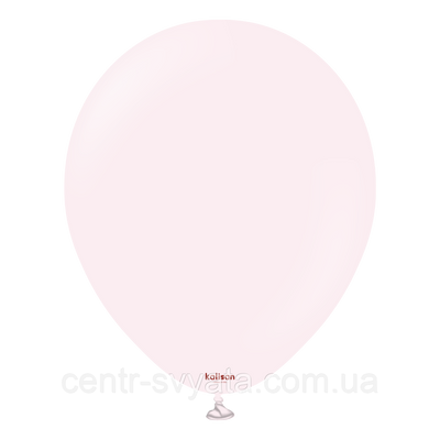 Латексный шарик Kalisan 18"(45 см) Macaron Pale Pink - Макарун бледно-розовый 8693296851993 фото