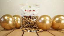 Латексна кулька Kalisan 5"(12 см)/70 Хром золото 8693296001114 \ 96 фото