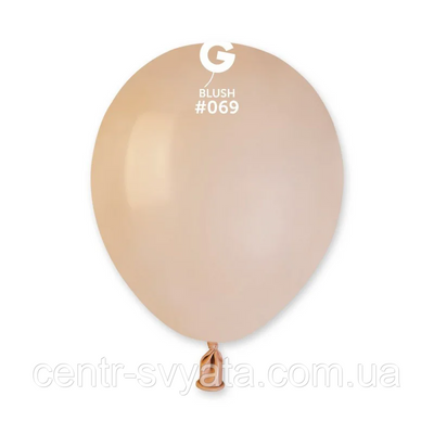 Латексна кулька Gemar 5"(13 см)/ 69 Пастель тілесний 8021886056914 0569 фото