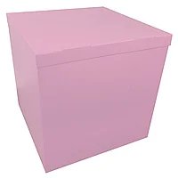 Коробка-сюрприз для кульок 70*70*70см рожева 1336383007 фото