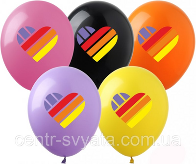 Латексна кулька ArtShow 12" (30 см) Likee Лайки 1403200630 фото