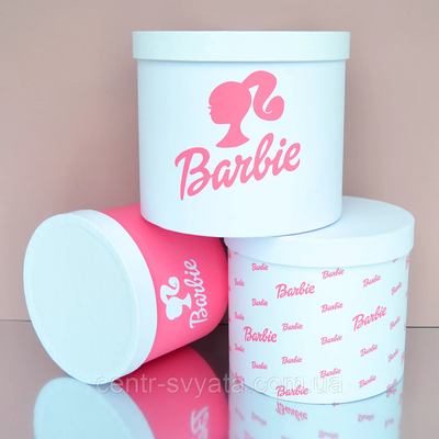 Набір шляпних коробок "Barbie girl" 3 шт 1391 \ 2-3-А1 фото