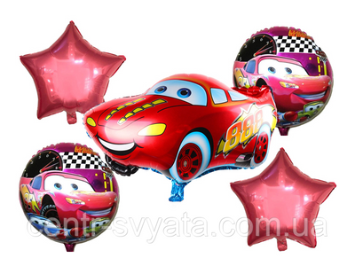 Набір фольгованих кульок КНР "Машина" 4-11-А1 фото