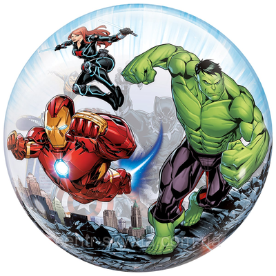Bubble Бабл Qualatex 22"(56 см) Супергерої Месники 1576754554 фото