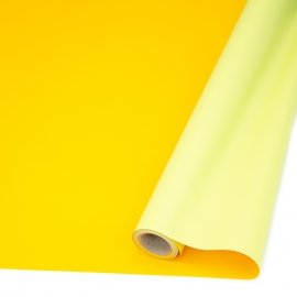 Плівка (калька) в рулоні "Двостороння: жовтий + помаранчевий", 60 см х 7 м 2000066921422 фото
