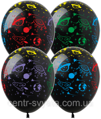Латексна кулька ArtShow 12" (30 см) Космос 1397653871 фото