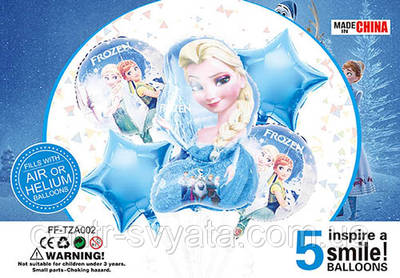 Набір фольгованих кульок КНР "Холодне" 4-11-А1 фото