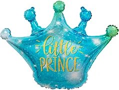 Фольгований кулька КНР (82х74 см) Корона Little Prince 300051 \ 4-12-А1 фото