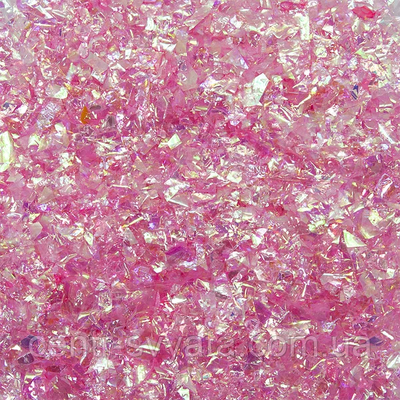 Конфеті "Слюда" хамелеон яскраво-рожевий,50 г 1579390412 фото