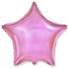 Фольгована кулька Flexmetal 18" (45 см) Зірка металік рожева 4-16-А2 фото