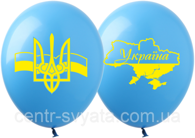 Латексна кулька Show 12"(30 см) Україна DP-9 фото