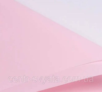 Плівка (калька) матова в листах "Рожева", (58 см х 58 см) 5 листів 8000190 5000000079995 фото