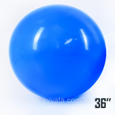 Латексний кулька Show 36" (90 см) Пастель синій 1481469855 фото