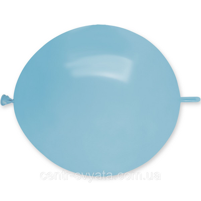 Латексна кулька лінколун Gemar 13"(33 см) /72 Пастель ніжно-блакитний 1489327969 фото