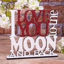 Сувенір "I love you to the moon and back" 1755642749 фото