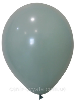 Латексна кулька Balonevi 12"(30 см) Пастель хакі 8680838567054 фото