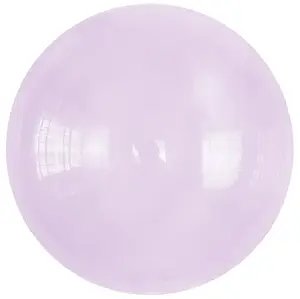 Bubble Бабл (КНР) 24" (60 см) Прозорий фіолетовий 212401 фото
