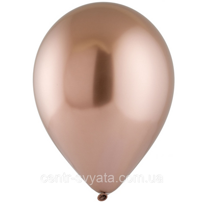 Латексний кулька Everts12" (30 см) Хром Сатин мідний Rose Copper 4-21-А4-4 фото