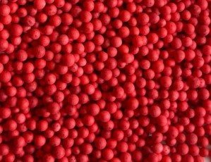 Пінопластові кульки 2-4 мм (0,5 л) Червоний 47053 фото