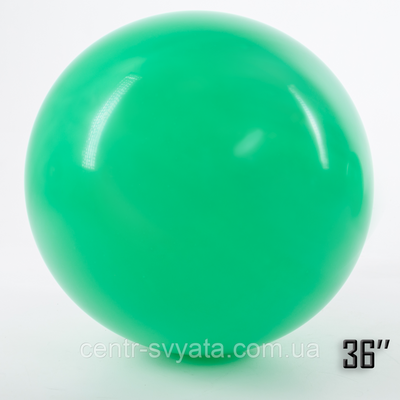 Латексна кулька Show 36" (90 см) Пастель зелений 1481470074 фото