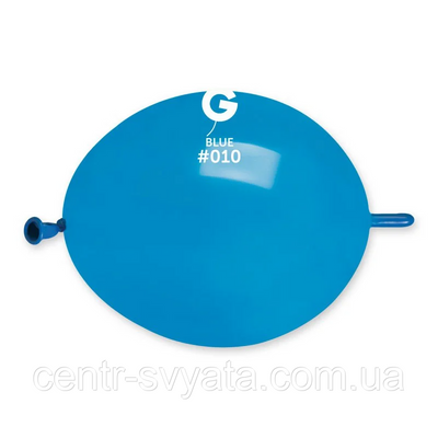 Латексний кулька линколун Gemar 13"(33 см) /10 Пастель синій 1489338080 фото