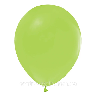 Латексна кулька Balonevi 12"(30 см) Пастель світло-зелений 8697426902807 фото