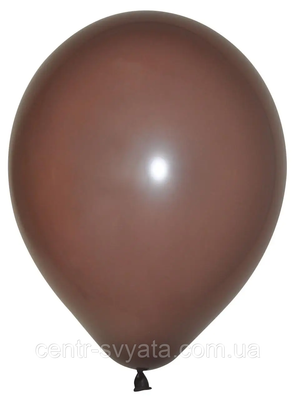 Латексна кулька Balonevi 12"(30 см) Пастель коричневий 8680838530881 фото