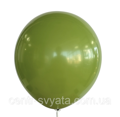 Латексна кулька КНР 12" (30 см) Пастель оливковий 1481474568 фото