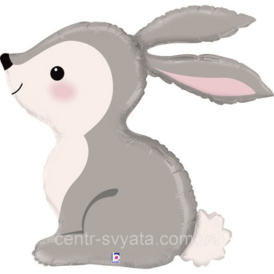 Фольгована кулька Grabo (64х68 см) Кролик заєць 8055513358799 \ 4-13-А1 фото