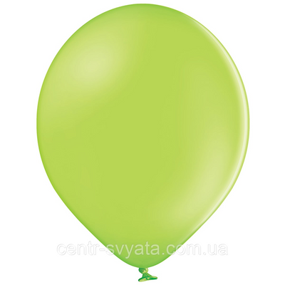 Латексна кулька BELBAL В105/008 Пастель салатовий (зелене яблуко) 5414391021813 \ 8 фото