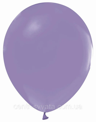 Латексна кулька Balonevi 12"(30 см) Пастель світло-фіолетовий 8697426902784 фото
