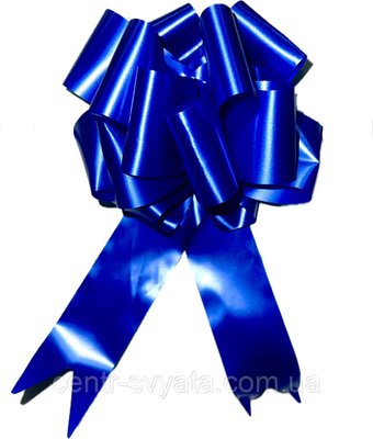 Бант подарунковий "Пастель синій" 1019 фото