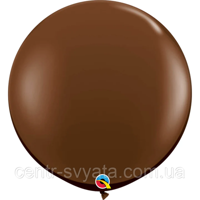 Латекстна куля Qualatex 36" Chocolate brown 2066106820 фото